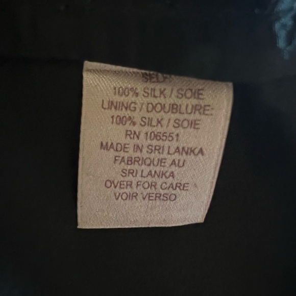 Christine Celle Silk Shift Dress Black Pleated Bodice XS Old Money - Picture 5 of 6